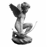 Cupid Statue Freistehende Fotoskulptur<br><div class="desc">Geschenke,  Kleidung,  Accessoires,  Krawatte,  Halsketten,  Tortenpfropfen und coole einzigartige Valentiner Tagesgeschenke für jedes Alter mit einer Statue der Kuchen.</div>