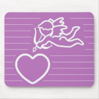 Cupid Strikes benutzerdefiniertes Mousepad