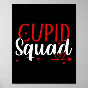 Cupid-Truppe Herzen Valentinstag Cupids Paar M Poster