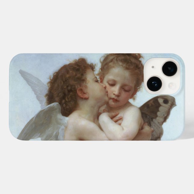 Cupid und Psyche als Kinder Case-Mate iPhone Hülle (Rückseite (Horizontal))