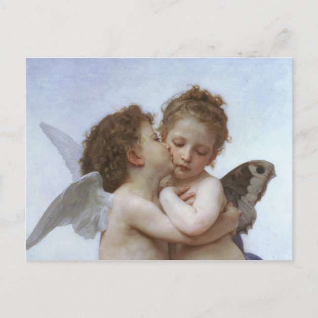 Cupid und Psyche als Säuglinge Postkarte (Vorderseite)