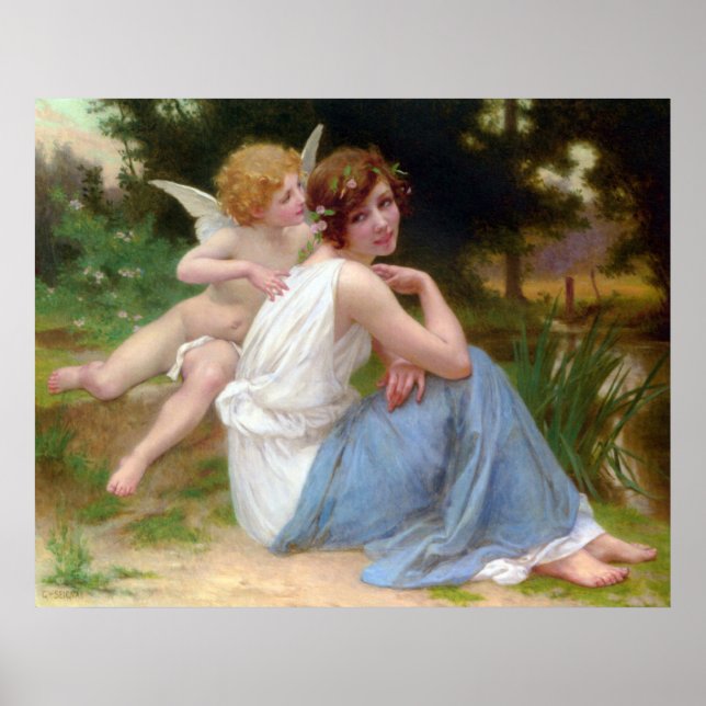 Cupid und Psyche Poster (Vorne)