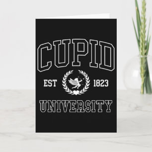 Cupid University College Valentinstag Trendige Män Karte