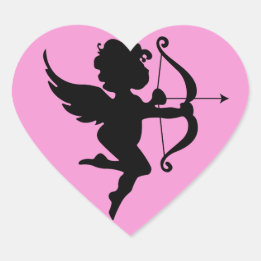 Cupid Valentine Aufkleber