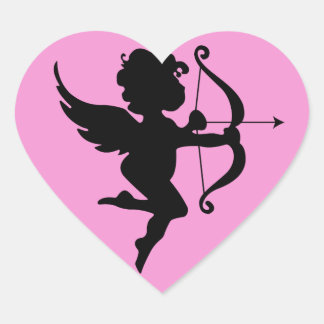 Cupid Valentine Aufkleber