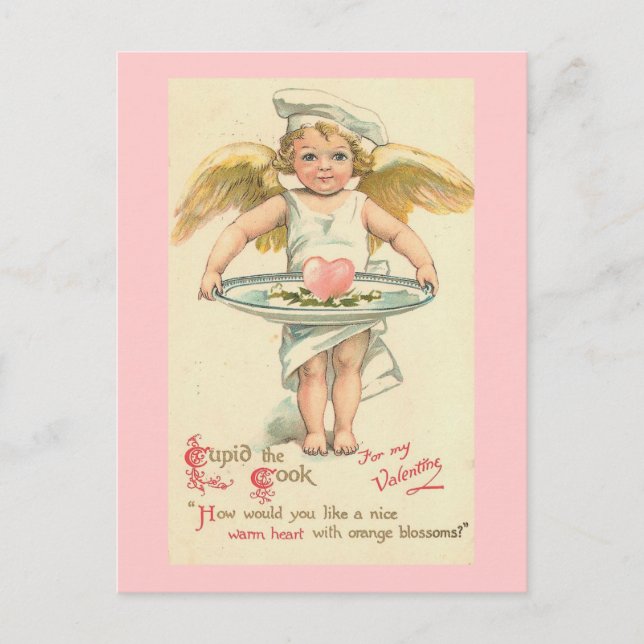 Cupido der Koch Postkarte (Vorderseite)