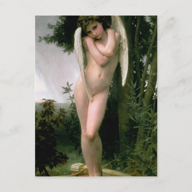 Cupidon, 1891 postkarte (Vorderseite)