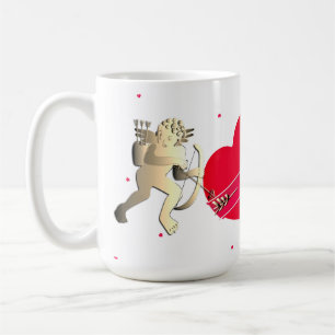 Cupidon Valentine's Hearts Mug