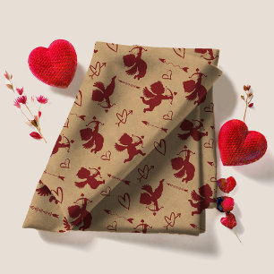 Cupids Arrows and Hearts ID630 Stoff
