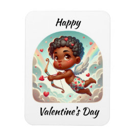 Cupid's Charm Valentine's  Card Magnet