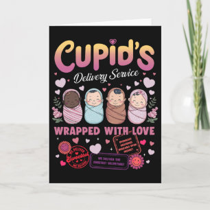 Cupid's Delivery Service Geburts- und Entbindungsk Karte