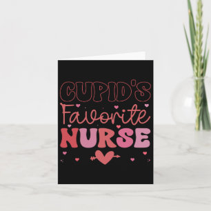 Cupids Lieblings-Krankenschwester-Valentinstag Val Karte