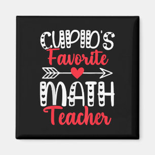 Cupids Lieblings-Mathematiklehrer Mathematik Valen Magnet