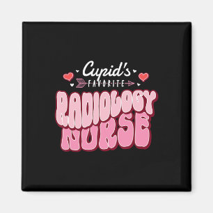 Cupids Lieblingskrankenschwester für Radiologie Va Magnet