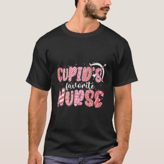 Cupids Lieblingskrankenschwester Krankenschwester  T-Shirt