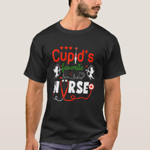 Cupids Lieblingskrankenschwester Valentinstag T-Shirt