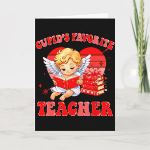 Cupids Lieblingslehrer für Lehrer Mädchen Frauen V Karte