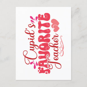 Cupids Lieblingslehrer Postkarte
