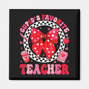 Cupids Lieblingslehrer Studentin Coquette Bow Vale Magnet