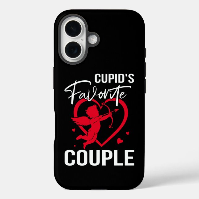 Cupids Lieblingslied - Funny Valentine's Day iPhone 16 Hülle (Rückseite)