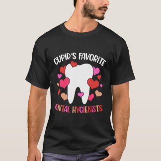 Cupids Lieblingszahnhygieniker Valentinstag T-Shirt