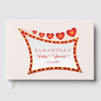 Cupid's Little Secret Valentine Baby Shower Gästebuch