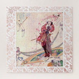 Cupids, Prinzessin und Prince auf einem magischen 