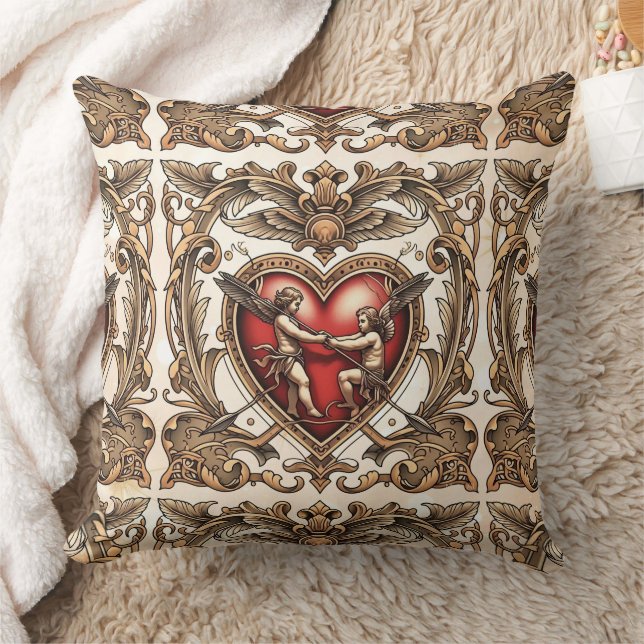 "Cupids wahrer Flug" Kissen (Decke)