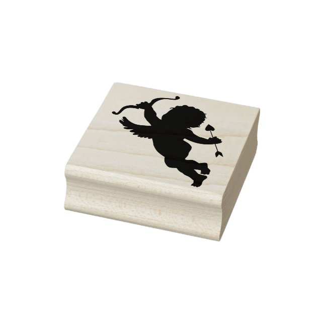 Cupie Silhouette Art Briefmarke Gummistempel (Stempel)