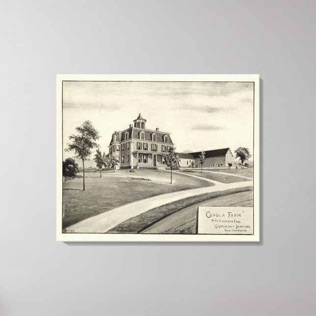 Cupola Farm Leinwanddruck (Vorderseite)