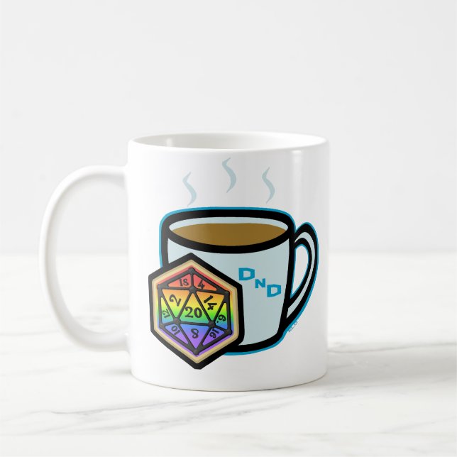 Cupp-o-DND Kaffeetasse (Links)