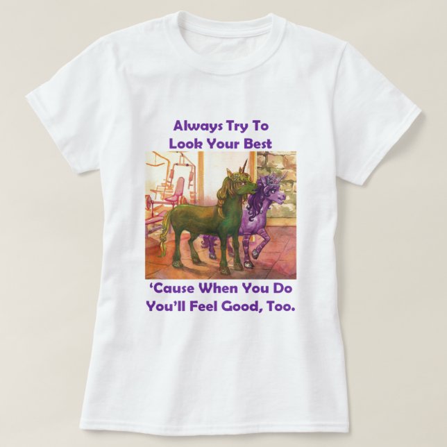 Cuprum et style - sembler le bon T-shirt (Design devant)