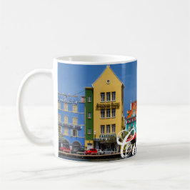 Curaçao auf Weiß 11-Unze-klassische weiße Tasse