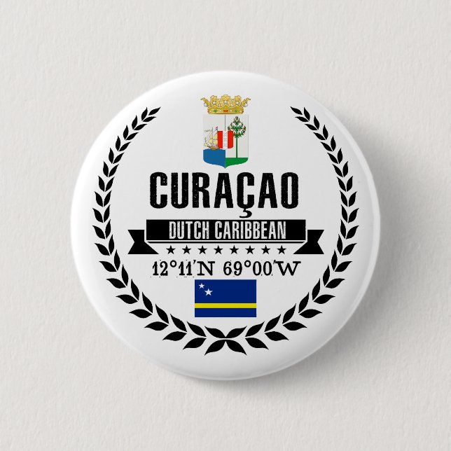 Curaçao Button (Vorderseite)