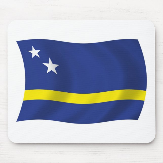 Curacao Flag Mousepad (Vorne)
