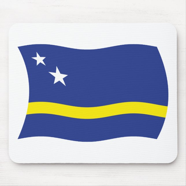Curacao Flag Mousepad (Vorne)