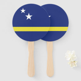 Curaçao-Flagge Fächer