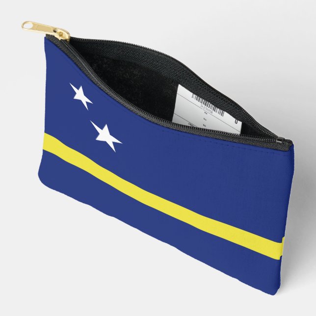 Curaçao-Flagge Zubehörtasche (Offen)