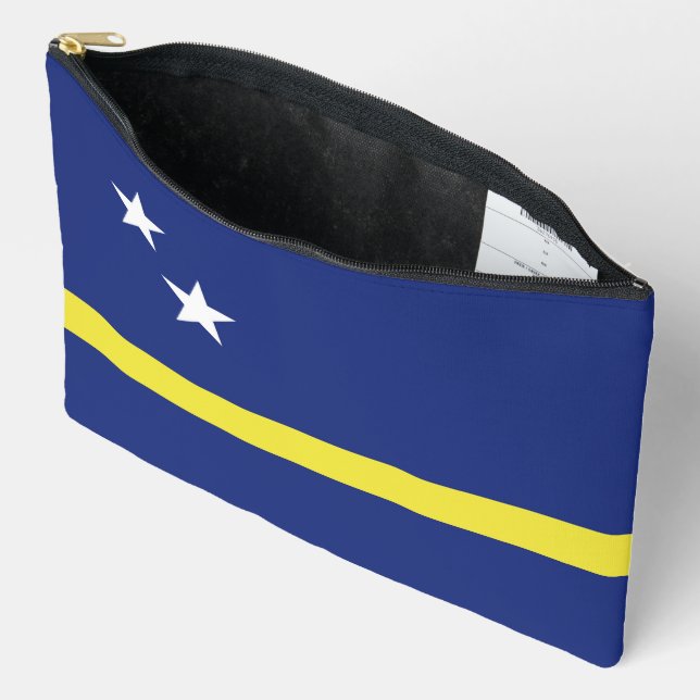 Curaçao-Flagge Zubehörtasche (Offen)