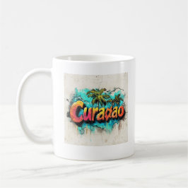 Curaçao Graffiti Vibes: Art der Insel Street Kaffeetasse