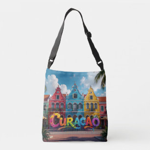 Curaçao in Blau Tragetaschen Mit Langen Trägern