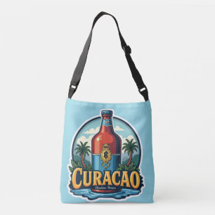 Curaçao in Blau Tragetaschen Mit Langen Trägern