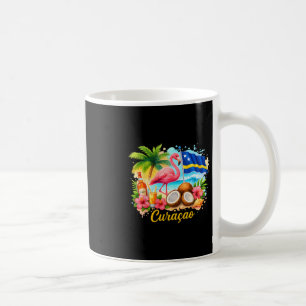 Curacao Karibik Inseln Reise Mädchen Reise Urlaub Kaffeetasse