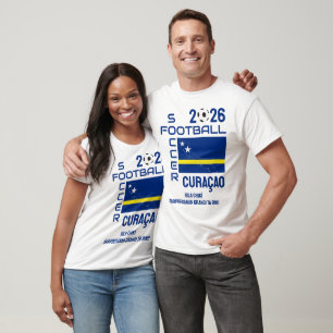 CURACAO KORSOU CURAÇAO Fußball 2026 T-Shirt