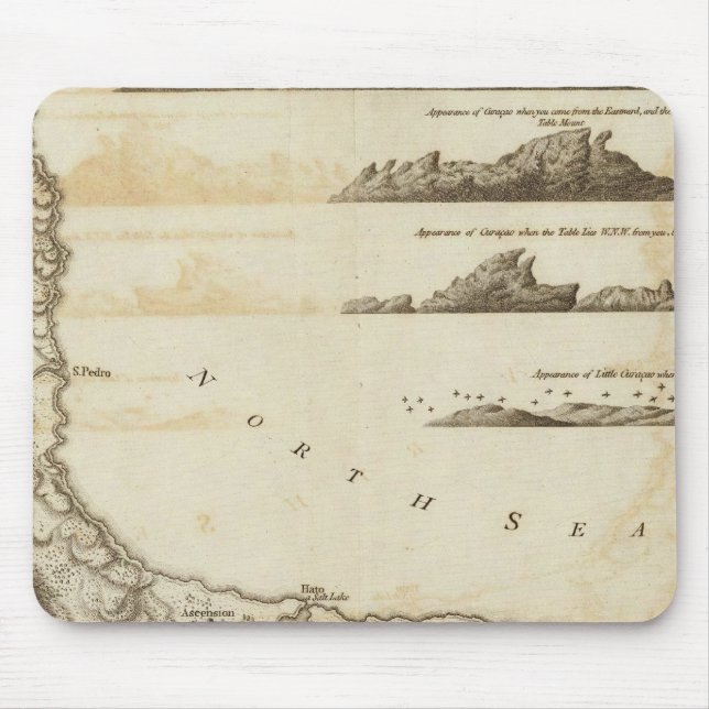 Curaçao Mousepad (Vorne)