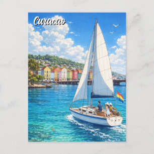 Curaçao Niederländische Karibik Postkarte