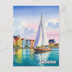 Curaçao Niederländische Karibik Postkarte