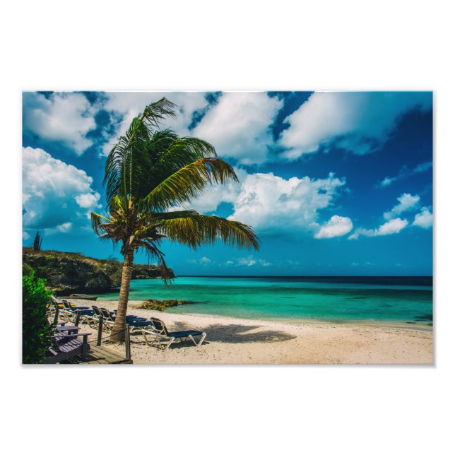 Curacao, Playa Porto Marie Fotodruck (Vorne)