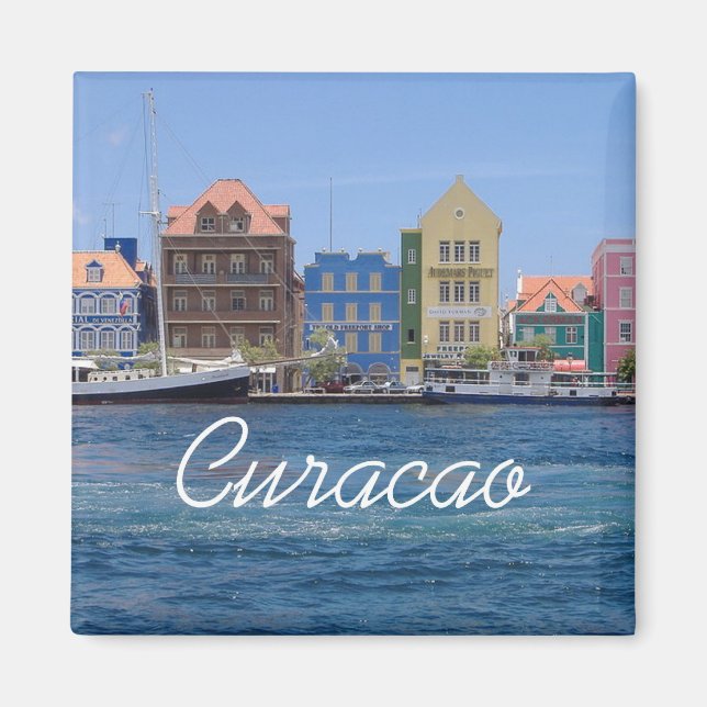 Curacao Reisen Foto Seaside Kühlschrankmagnete Magnet (Vorne)