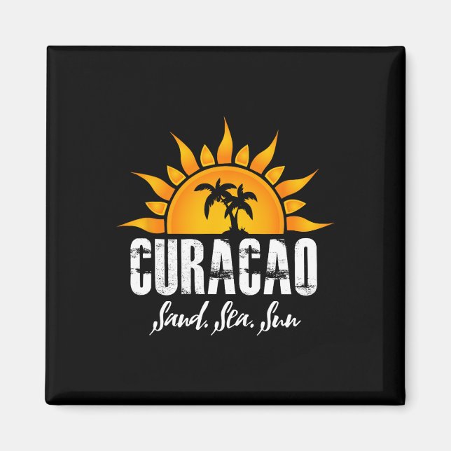 Curaçao! Sand  Magnet (Vorne)